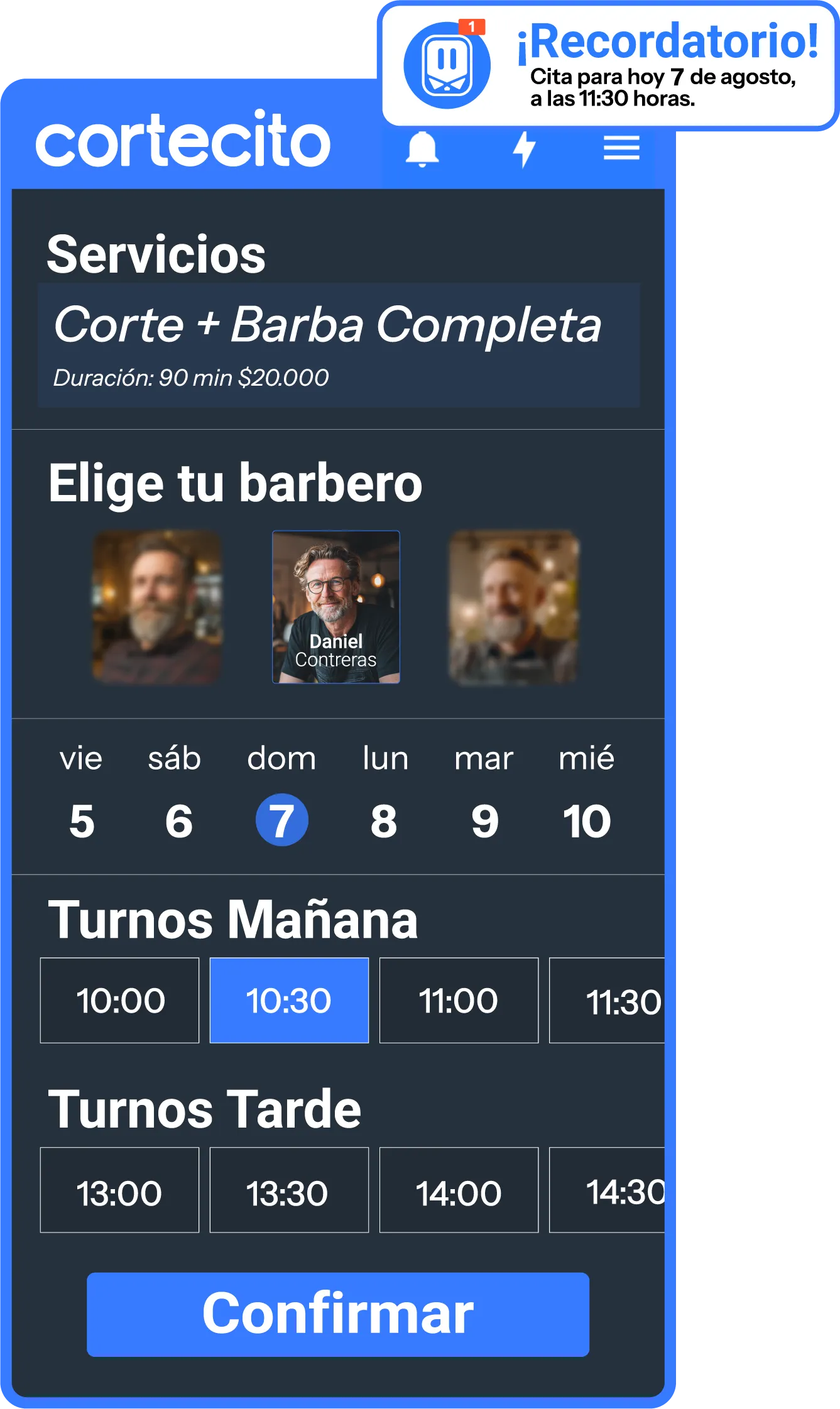 Auto gestión de cliente